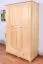 Bois massif-Armoire Pin Naturel 195x123x59 cm Abbildung