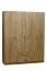 160 cm de large Armoire avec 4 portes, 11 casiers et 2 tiroirs | Couleur: Chêne Sonoma | Profondeur: 53 cm Abbildung