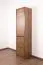 50 cm de large Armoire avec 2 portes | Couleur: Chêne Brun foncé Abbildung