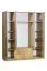 160 cm de large Armoire avec 4 portes, 11 casiers et 2 tiroirs | Couleur: Chêne Sonoma | Profondeur: 53 cm Abbildung