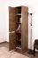 50 cm de large Armoire avec 2 portes | Couleur: Chêne Brun foncé Abbildung