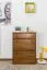 Armoire à chaussures Pin bois massif, Couleur: Chêne 98x72x29 cm Abbildung