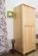 Armoire d'entrée Pin, Couleur: Naturel 190x80x60 cm Abbildung