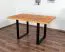 Table à manger Wooden Nature 411 | Hêtre cœur massif huilé | Plateau lisse 140 x 90 cm | Design moderne naturel