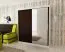 180 cm de large Armoire avec 10 casiers et 2 portes | Couleur: Blanc / Noir Abbildung
