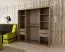 180 cm de large Armoire avec 2 portes | 10 casiers | Couleur: Blanc Abbildung