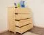 Buffet, Pin massif, Largeur: 100 cm, Couleur: Naturel Abbildung