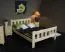 Pin Lit en bois Cadre de lit 160 x 200 cm Naturel Abbildung