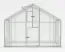 Serre - serre Rucola XL16, parois : verre trempé 4 mm, toit : 6 mm HKP multiparois, surface au sol : 16,5 m² - Dimensions : 570 x 290 cm (lo x la)
