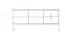 Commode Wellsford 22, en bois de hêtre massif huilé - Dimensions : 64 x 142 x 46 cm (H x L x P)