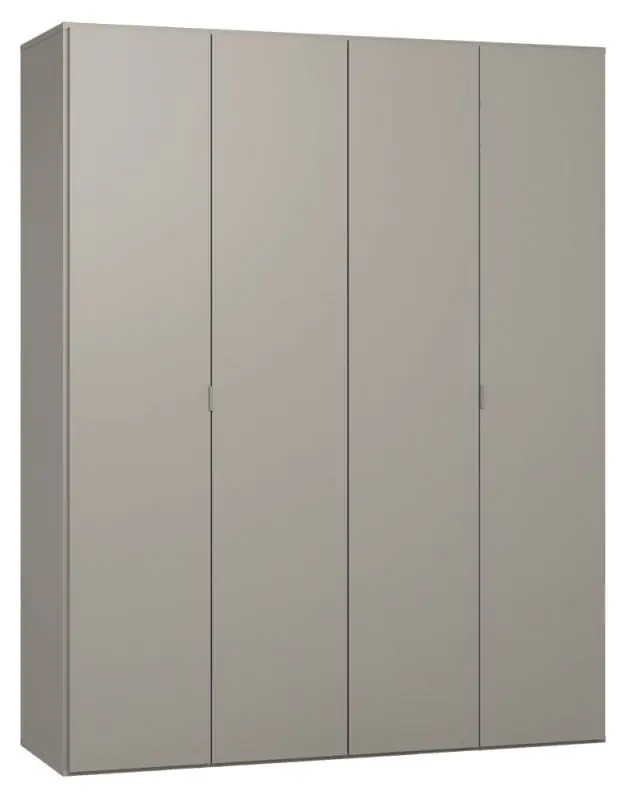 Armoire à portes battantes / armoire Bentos 15, couleur : gris - Dimensions : 232 x 185 x 57 cm (H x L x P)