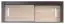 Elément supérieur pour armoire / penderie Sepatan 07 à portes coulissantes, couleur : Wenge / Chêne de Sonoma - Dimensions : 40 x 130 x 60 cm (H x L x P)