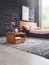 Table de chevet artisanale en bois massif Sheesham | 30 x 40 x 40 cm | Finition bois naturel | 1 tiroir et niche
