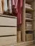 Porte pliante / Armoire / Couleur : Beige / 3 tiroirs / 1 tringle à vêtements / 8 compartiments / 203 x 60 x 240 cm / incl. éclairage LED avec capteur / Soft-Close