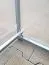 Serre 33 HKP 6 mm, surface de base 24 m² - dimensions : 800 x 300 cm (L x l)