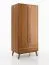 Ensemble de chambre à coucher J Engordany / 5 pièces / Couleur : Chêne rustique / Hêtre massif / Laqué / 2 tables de chevet / 1 lit double avec tête de lit robuste / 1 commode / 1 armoire