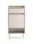 Commode / Fonction Soft-Close / Couleur : Chêne Crémone / Cachemire / un tiroir / Dimensions : 50 x 34 x 95 cm / Fonction Soft-Close / 3 compartiments / Pieds en métal