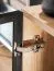 Meuble TV design Nordkapp 06 | Hickory Jackson & Noir | 4 compartiments | 52 x 160 x 45 cm