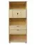 Bibliothèque - 60 cm de large, Pin Bois-massif, Couleur: Naturel Abbildung