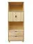 Étagère - 100 cm de large, Pin Bois-massif, Couleur: Naturel Abbildung
