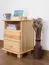 Table de chevet Naturel 55x42x35 (HxLxP) Pin Abbildung