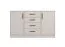 Commode Hannut 14 | 2 portes & 4 tiroirs | Coloris cachemire | 84 x 140 x 40 cm | 4 compartiments