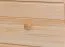 Commode en bois de pin massif, naturel Junco 150 - Dimensions : 78 x 40 x 42 cm (H x L x P)