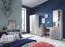 Chambre jeunesse 4 pièces Burdinne | Blanc, chêne & gris | Design moderne & fonctionnel