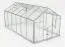 Serre Chicoree L10, HKP 6 mm, Surface au sol : 9,50 m² - Dimensions : 430 x 220 cm (L x l)
