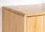 Armoire à portes battantes en chêne massif Aurornis 06 | Naturel | 200 x 142 x 60 cm | Rangement spacieux