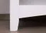 Bibliothèque Lagopus 95 en pin massif blanc | 6 compartiments | 200 x 60 x 42 cm | Design moderne