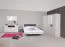 Miroir Camprodon 04, couleur : blanc chêne - 113 x 50 x 2 cm (H x L x P)