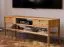 Meuble TV Wellsford 09 | Chêne sauvage massif huilé | 59 x 160 x 46 cm | Design haut de gamme