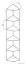Étagère d'angle Garut 10, couleur : Chêne de Sonoma - Dimensions : 194 x 40 x 40 cm (H x L x P)