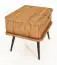 Table de chevet Rolleston 04, bois de hêtre massif huilé - Dimensions : 42 x 50 x 41 cm (H x L x P)