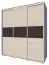 Armoire à portes coulissantes / armoire Rabaul 40, couleur : chêne Sonoma - Dimensions : 210 x 160 x 60 cm (H x L x P)