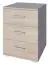 Commode Garut 06, couleur : Chêne de Sonoma - Dimensions : 53 x 50 x 50 cm (H x L x P)