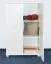 Commode blanche en pin massif Junco 157 | Design moderne | 140 x 89 x 41 cm