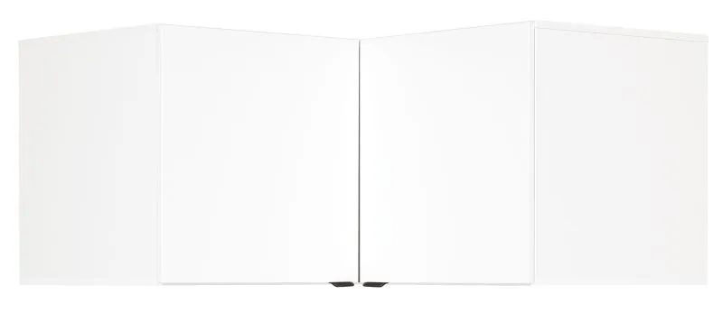Pièce jointe pour l'armoire d'angle Marincho, couleur : blanc - Dimensions : 54 x 105 x 106 cm (H x L x P)