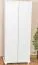 Bois massif-Armoire Blanc 195x84x59 cm Abbildung