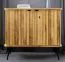 Commode Rolleston 17 en chêne sauvage massif huilé | 87 x 97 x 46 cm | Design haut de gamme