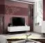 Meuble TV bas moderne blanc | Raudberg 02 | 160 cm | 3 compartiments | Design épuré
