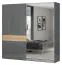 230 cm de large Armoire avec 12 casiers et 2 portes | Couleur: Anthracite Abbildung