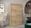 Armoire penderie portes coulissantes Bisaurin 2A | Chêne Sonoma | 200 x 120 x 62 cm | Moderne et pratique
