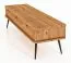 Meuble TV Rolleston 20 en bois massif de cœur de hêtre huilé | 42 x 144 x 46 cm | Design haut de gamme