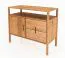 Commode Wellsford 14 en chêne sauvage massif huilé | 84 x 97 x 46 cm | Design premium naturel