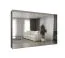 Armoire penderie 3 m Eiger 164 | 6 portes miroir | cachemire | Soft-Close | 4 étagères & 4 tringles