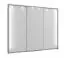 Cadre pour armoire Palanka 02 & Bogati 04, Couleur : Blanc