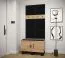 Panneau mural au design élégant Couleur : Anthracite - Dimensions : 42 x 42 x 4 cm (H x L x P)