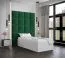 Panneau mural de style moderne Couleur : Vert - Dimensions : 42 x 42 x 4 cm (H x L x P)